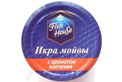 Икра мойвы с ароматом копчения