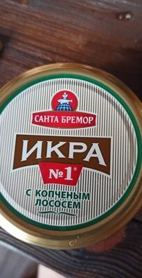 Икра с копчёным лососем