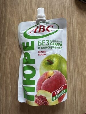 Пюре Яблоко Персик