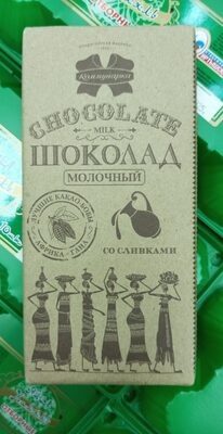 Шоколад молочный со сливками