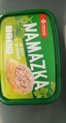 Намазка с зеленью