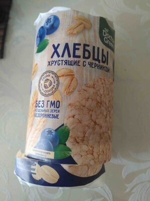 Хлебцы с черникой Doctor Green
