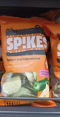 Spikes чипсы картофельные
