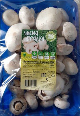 шампиньоны свежие культивируемые охлажденные Гриль