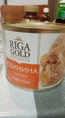 Свинина тушёная