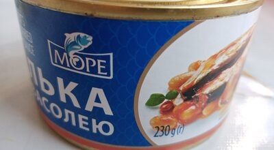 Килька с фасолью