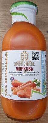 Морковный сок холодного отжима