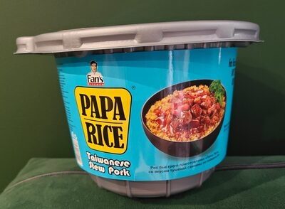 Papa rice рис с свининой по-тайваньски