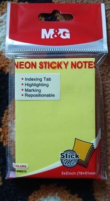NEON STICKY NOTES