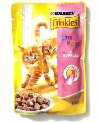 Friskies для котят с курицей