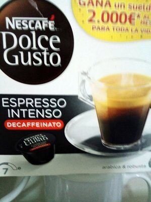 Dolce Gusto Espresso intenso decafeinato