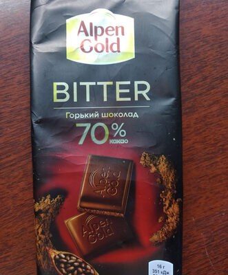 Bitter Горький шоколад 70% какао