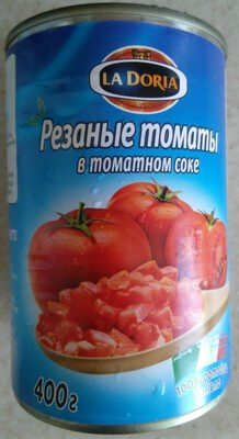 Резанные томаты в томатном соке