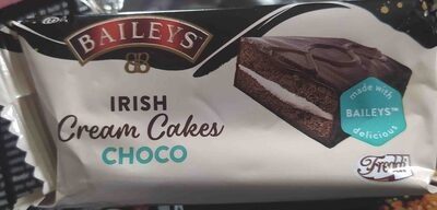 Irish cream cakes choco
