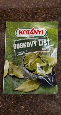 Bobkový list koření