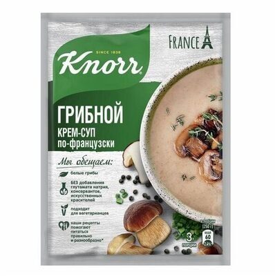 Грибной крем-суп по-французски