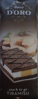 Bakery d'Oro Pandispan cu crema tiramisu cu lapte