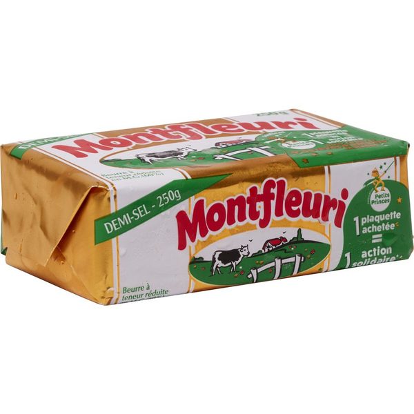 Beurre à teneur réduite en M.G. (60%) doux