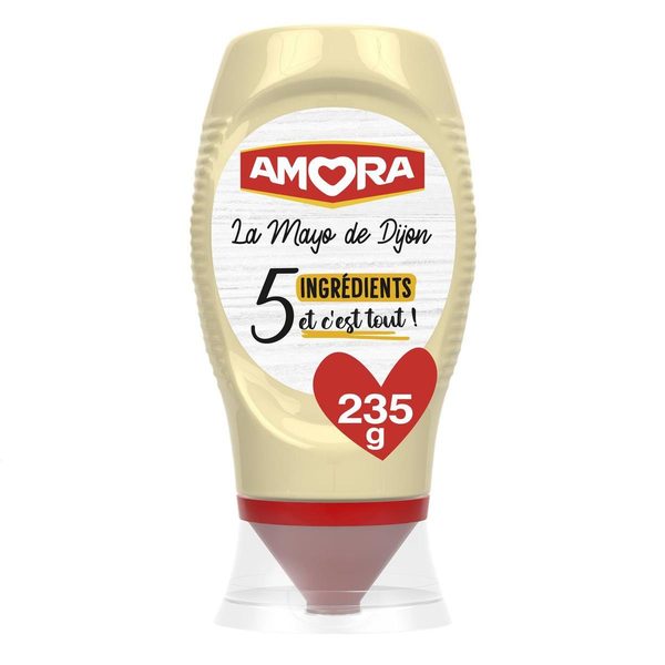 AMORA Mayonnaise 5 Ingrédients 235g