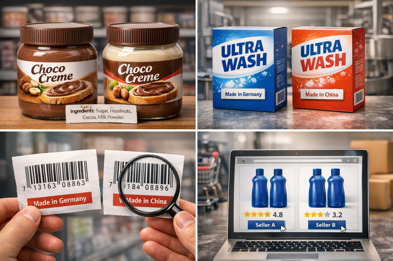 Як распазнаць «падвойны» прадукт: аднолькавая назва — розная якасць