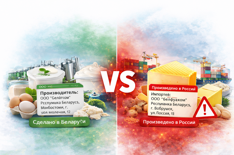«Вытворца» vs «Імпарцёр»: дзе праўда пра паходжанне тавару